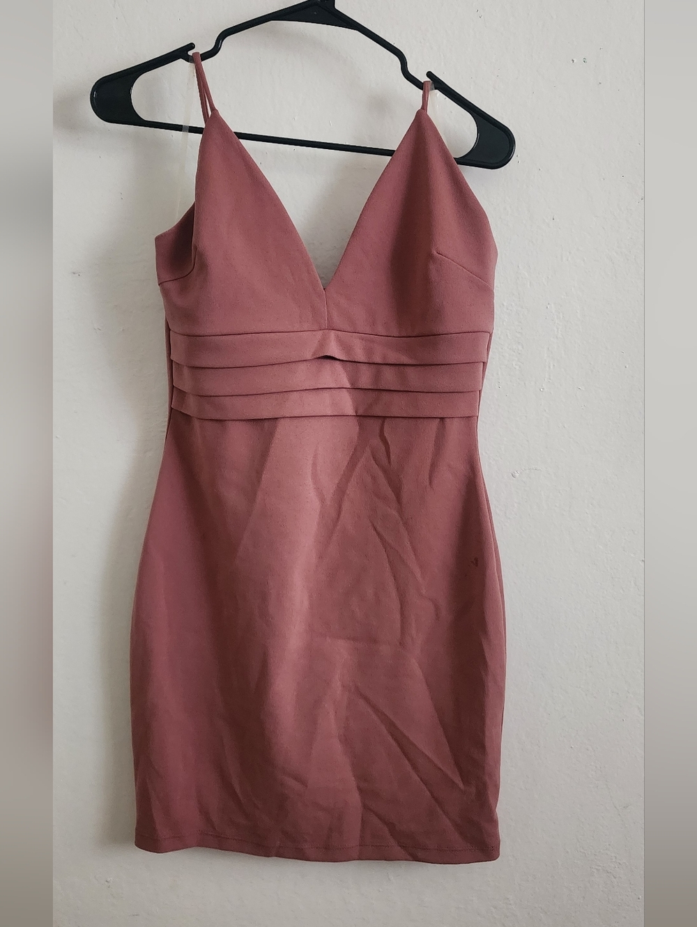 Pink Fitted Dress
